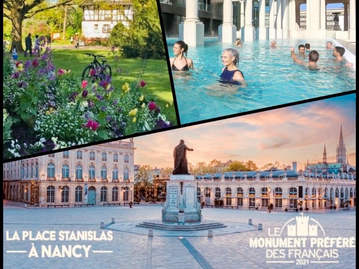 Proche Nancy Centre, A Quelques Pas Des Thermes Et Du Campus Artem, Appartement Calme Avec Parking Gratuit Zewnętrze zdjęcie