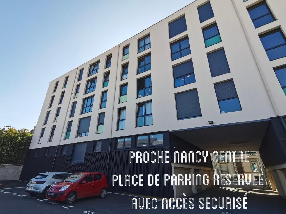 Proche Nancy Centre, A Quelques Pas Des Thermes Et Du Campus Artem, Appartement Calme Avec Parking Gratuit Zewnętrze zdjęcie
